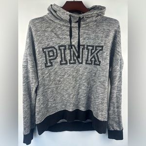 PINK Victoria's Secret‎ gray cowl neck pullover